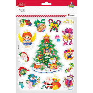 Craft-Fun Christmas Puffy Stickers 16pcs