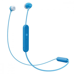 Sony Headphones Earphones WI-C300, blue