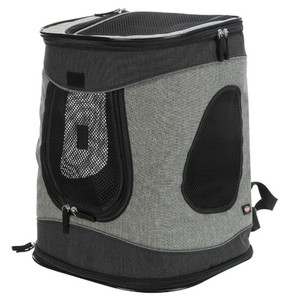 Trixie Pet Carrier Backpack Timon 34x44x30cm, grey-black