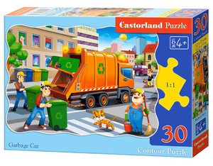 Castorland Children's Puzzle Garbage Car 30pcs 4+
