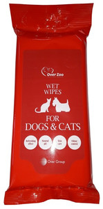 Over Zoo Wet Wipes for Dogs & Cats 30pcs