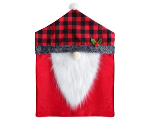Christmas Chair Cover Gnome 45x65cm