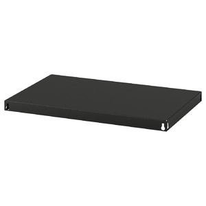 BROR Shelf, black, 84x54 cm