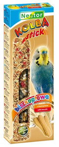 Nestor Classic Stick for Parakeets with Biscuits 2-pack