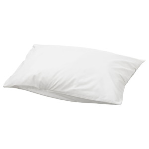 RÖNNVECKMAL Pillowcase, white, 50x60 cm
