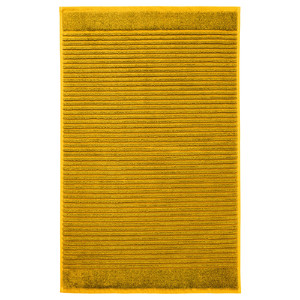 ALSTERN Bath mat, golden-yellow, 50x80 cm