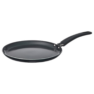HEMLAGAD Crepe-/pancake pan, non-stick coating black, 25 cm