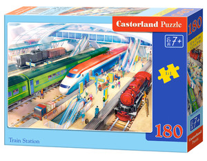 Castorland Children's Puzzle Train Station 180pcs 7+