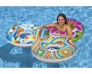 Intex Inflatable Swim Ring 97cm, 1pc, assorted