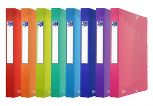 Box Folder for Documents A4 Oxford Urban, 40mm, 1pc, assorted colours