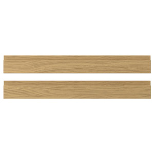 VOXTORP Drawer front, oak effect, 80x10 cm