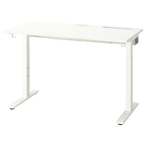 MITTZON Desk, white, 120x60 cm