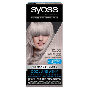 Syoss Cool Blonds Hair Lightener no. 10-55 Ultra Platinium Blond