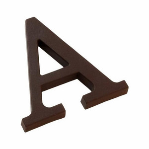 House Letter "A" 90 mm, brown
