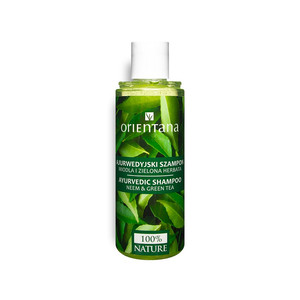 Orientana Neem & Green Tea Ayurvedic Hair Shampoo 98.9% Natural Vegan 210ml