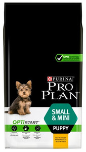Purina Pro Plan Dog Food Puppy Small & Mini OptiStart Chicken 7kg