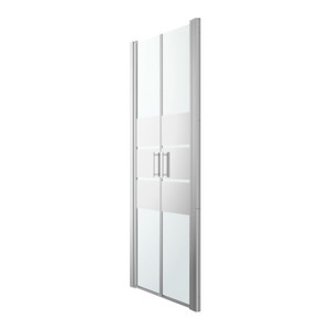 GoodHome Shower Door Beloya, 80 cm, chrome/mirror glass