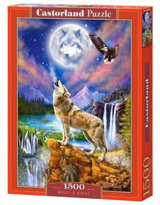 Castorland Jigsaw Puzzle Wolf's Night 1500pcs 9+