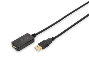 DIGITUS USB 2.0 Active Extension Cable, 5m