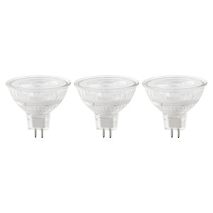 Diall LED Bulb MR16 GU5,3 345lm 4000K, 3 pack