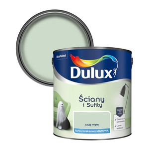 Dulux Walls & Ceilings Matt Latex Paint 2.5l sweet mint