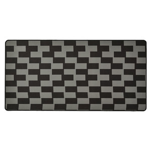 BLÅSKATA Gaming mouse pad, black/gray patterned, 40x80 cm