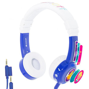 BuddyPhones Headphones Inflight, blue