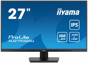 IIYAMA 27" Monitor XU2793QSU-B7 IPS QHD 100Hz HDMI DP