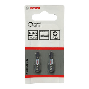 Bosch PZ3 Bits 25 mm, 2 pack