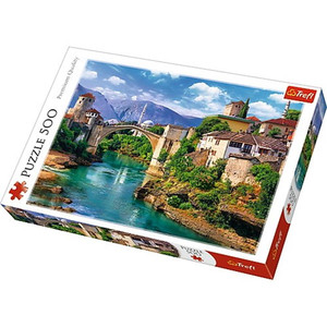 Trefl Jigsaw Puzzle Old Bridge in Mostar, Bosnia and Herzegovina 500pcs 10+