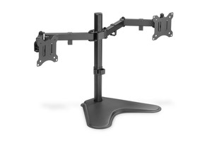 Digitus Double Desk Stand with Clamp 2xLCD 15-32" 2x8kg DA-90401