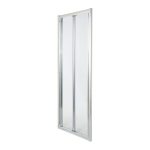 Bi-fold Shower Door Onega 80 cm, chrome/transparent
