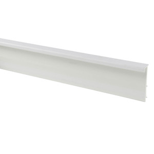 Carpet Skirting Board PVC LDO, white