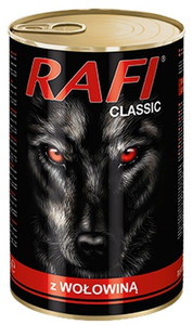 Rafi Rafi Dog Wet Food Classic Beef in Sauce 1250g