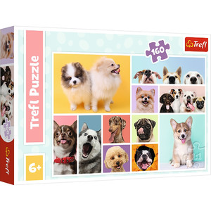 Trefl Children's Puzzle Dog Friendship 160pcs 6+