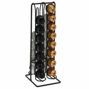 Coffee Pod Holder, metal, black
