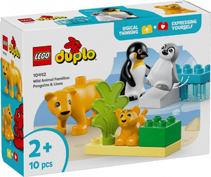 LEGO DUPLO Wild Animal Families: Penguins & Lions 10442 2+