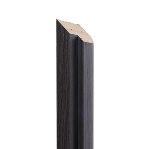 Door Frame Jamb Dominos, right, exterior, graphite