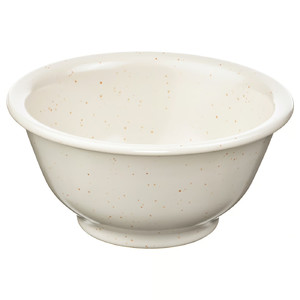 DAGGASTER Bowl, dotted/light beige, 14 cm