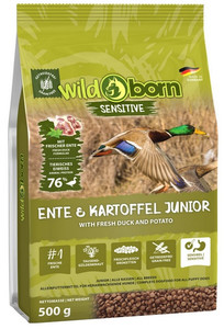 Wildborn Dog Food Sensitive Fresh Duck & Potato Junior 500g