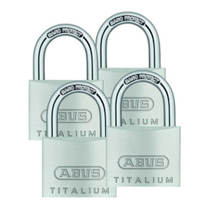 Abus Shackle Padlocks 40 mm QUAD B, 4-pack