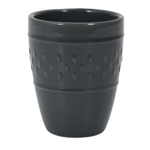Espresso Cup Queso 100ml, dark grey