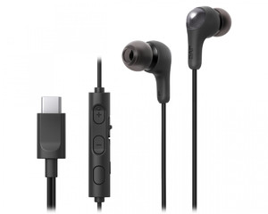 JVC Earphones HA-FR9UC, black