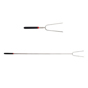 Telescopic Stainless Steel Marshmallow and Sausage Roasting Fork  29.5-91cm