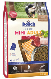 Bosch Dog Food Mini Adult Lamb & Rice 3kg