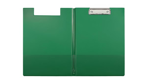 Clipboard Folder A4, PVC, green