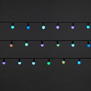 Christmas Outdoor Lights Balls 120 LED, multicolour