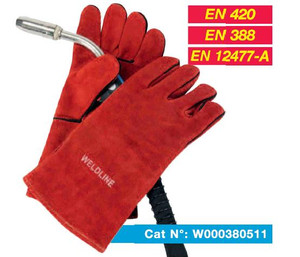 Gloves for Welders Stopcalor Size 10, 350mm