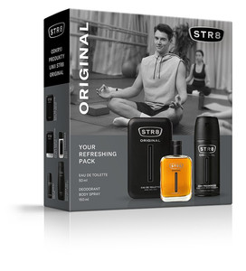 STR8 Gift Set for Men Original - Eau de Toilette & Deo Spray