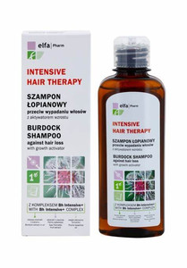 ELFA PHARM Intensive Hair Therapy Burdock Shampoo Against Hair Loss 200 ml